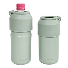 PAMIRE 帕米爾 寶特瓶保冷器, 綠色, 2個