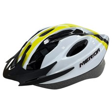 MERIDA 美利達CS-1700 L(58-64CM) 白黑黃 自行車安全帽, 1個