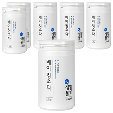 CLIO 生活物價 小蘇打多功能清潔劑, 1kg, 6個