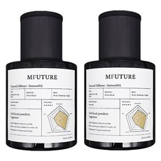 엠퓨처 프리미엄 차량용 디퓨저, 2개, 150ml, 센슈얼05