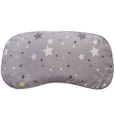 hwamo baby 印花3D網狀棉枕頭, 灰色星星款