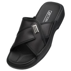 U.SEVEN 男款辦公室織帶拖鞋 SP002, 棕色, 275mm