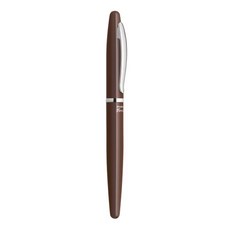 ZEBRA 斑馬牌 ST.Cap 鋼珠筆 BA91 茶色筆身 0.7mm, 黑色, 1支