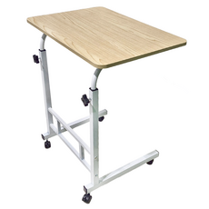 DODOWU 嘟嘟屋 床邊移動升降桌 白楓木 60 x 40cm 5kg, DO335CC-L03-04