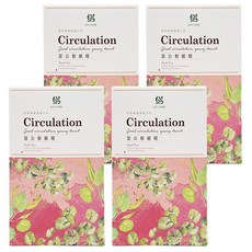 JuST HERB 香草集 雷公根循環茶，促進代謝，強身滋補，提升整體健康, 2g, 30包, 4盒