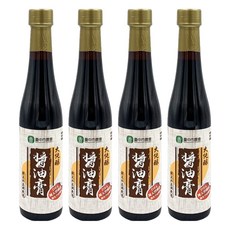 臺中市農會 大純釀醬油膏, 400ml, 4瓶