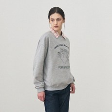 드로우핏 여성용 피오니 그래픽 스웨트 셔츠