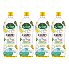 OLITALIA 奧利塔 高溫專用葵花油, 1L, 4瓶