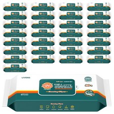 LIVENS 濕拖清潔布 30片, 32個