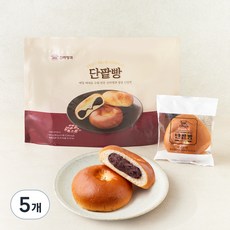 신라명과 단팥빵, 90g, 6개입, 5개