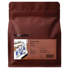 TERAROSA 江陵特調咖啡豆, 原豆(未研磨), 250g, 1個