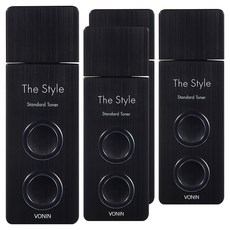 VONIN The Style 標準爽膚水 135ml 男士肌膚乳液, 4個