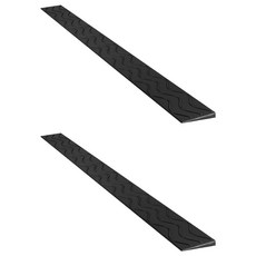 레디박스 안전 문턱 경사로 받침대, 2개, 블랙