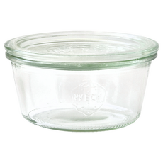 WECK 740 290ml 德國製 Mold Jar 玻璃罐+蓋 (L口) 10x10x5.5cmH, 1個