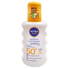 NIVEA 妮維雅 SUN 專業級防曬噴霧 SPF50+, 200ml, 1瓶