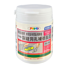 ASAHIPEN 日本製 牆面裂縫孔洞修補泥 225ml, 1罐