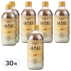 맥스웰하우스 마스터 라떼, 500ml, 30개