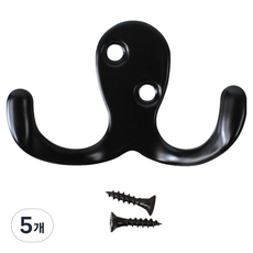 雙叉衣架, 5個, 單一顏色