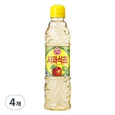 오뚜기 사과 식초, 360ml, 4개