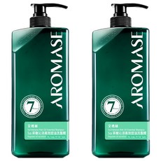 AROMASE 艾瑪絲 5α茶樹沁涼高效控油洗髮精, 400ml, 2瓶