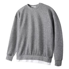 해리슨 남성용 NAT1010 레이어드 니트 맨투맨 HA-1018