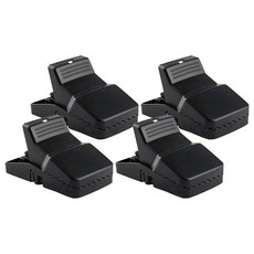 코코마트 클립형 쥐덫 블랙, 1개입, 4개