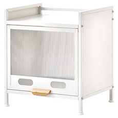 Ins風 多功能廚具收納櫃 2 Type, 白色, 41 x 33.5 x 45cm