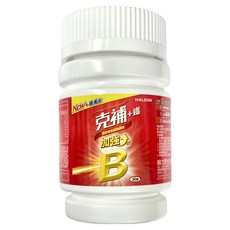 克補加鐵加強錠, 30顆, 1罐
