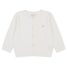 ETTOI 幼兒款雲朵緹花針織開襟衫