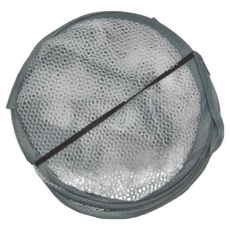 U-mop 曬衣吊網 雙層無蓋, 粗網薄款 灰色