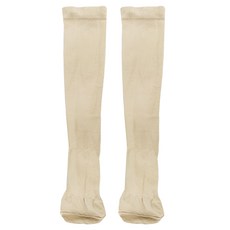 足健美襪品 超彈紓壓萊卡及膝襪3雙組 280D