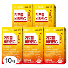 종근당 벤비티 리포좀 비타민C 15g, 10개, 30정