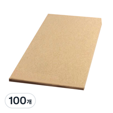 原進牛皮包裝紙, 100個