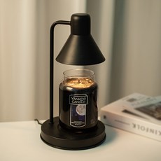 더스윗 모노 캔들워머 + 양키캔들 라지자 + 전구 2p 세트, 블랙, 미드썸머나잇