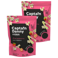 Captain Danny 丹尼船長 米米花 草莓煉乳味, 100g, 2包