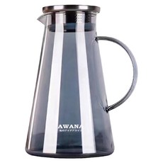 AWANA 米卡莎耐熱玻璃壺 GT-1800 16 x 13 x 23.5cm, 煙灰色, 1.8L, 1個