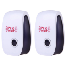 Pest Reject 驅鼠器 超音波驅鼠 安全無毒, 2個, 1組