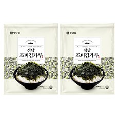 정담김 조미 김가루, 400g, 2개