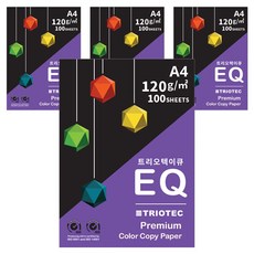 TRIOTEC EQ 影印紙 120g, A4, 400張