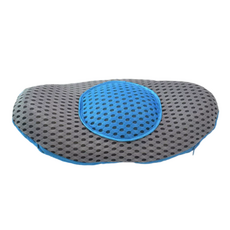 腰部支撐涼感蕎麥枕, 灰色