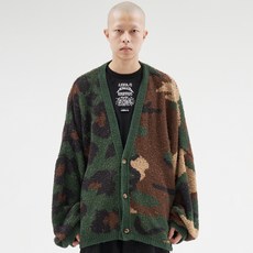 AJOBYAJO 迷彩豹紋針織衫 AJ242OT007KH