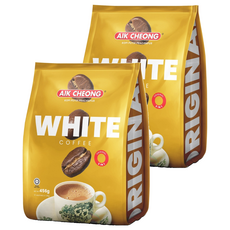 AIK CHEONG 益昌 經典三合一白咖啡, 香濃無苦味, 低溫烘焙, 0脂肪酸, 40g大份量, 38g, 12包, 2袋