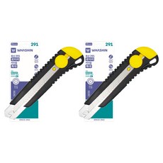 화신 291 특대 로터리 커터칼 25mm KN-291, 랜덤발송, 2개