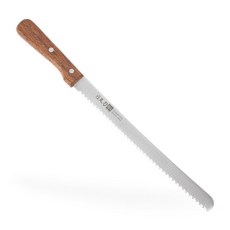 일천도 톱니 나무손잡이 빵칼, 혼합색상, 1개