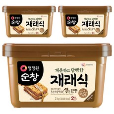 清淨園 Sunchang 傳統大醬, 2kg, 3盒