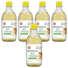 오뚜기 라이스비니거, 5개, 345ml