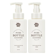 GREEN FINGER 綠手指 Pure奶瓶&廚房清潔劑 泡沫型, 2個, 520ml
