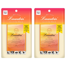 Laundrin' 朗德林香水系列香氛片 持久散香 衣櫥房間車內香氛, 2個, 熱帶落日 pina colada