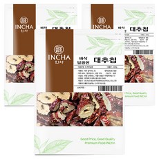 Incha 因茶 酥脆香甜紅棗脆片, 400g, 3個