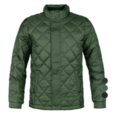 luxgolf 男士方形絎縫輕量鋪棉夾克 LX4W801